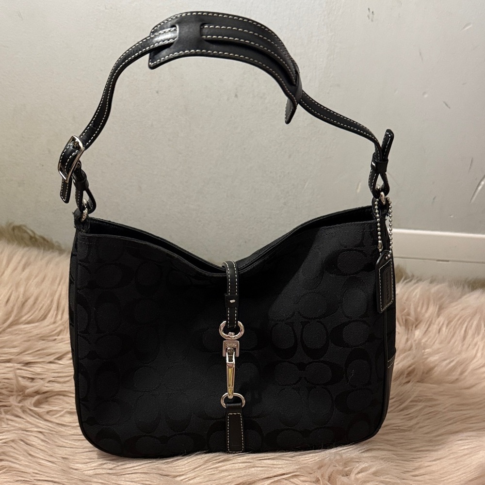 RareCoach Vintage Y2K 6091 Signature Shoulder Bag